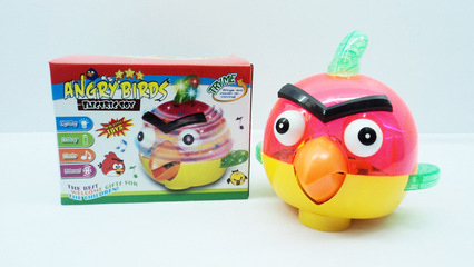 熱銷新品 電動萬向燈光音樂憤怒的小鳥，引領模型玩具新潮流